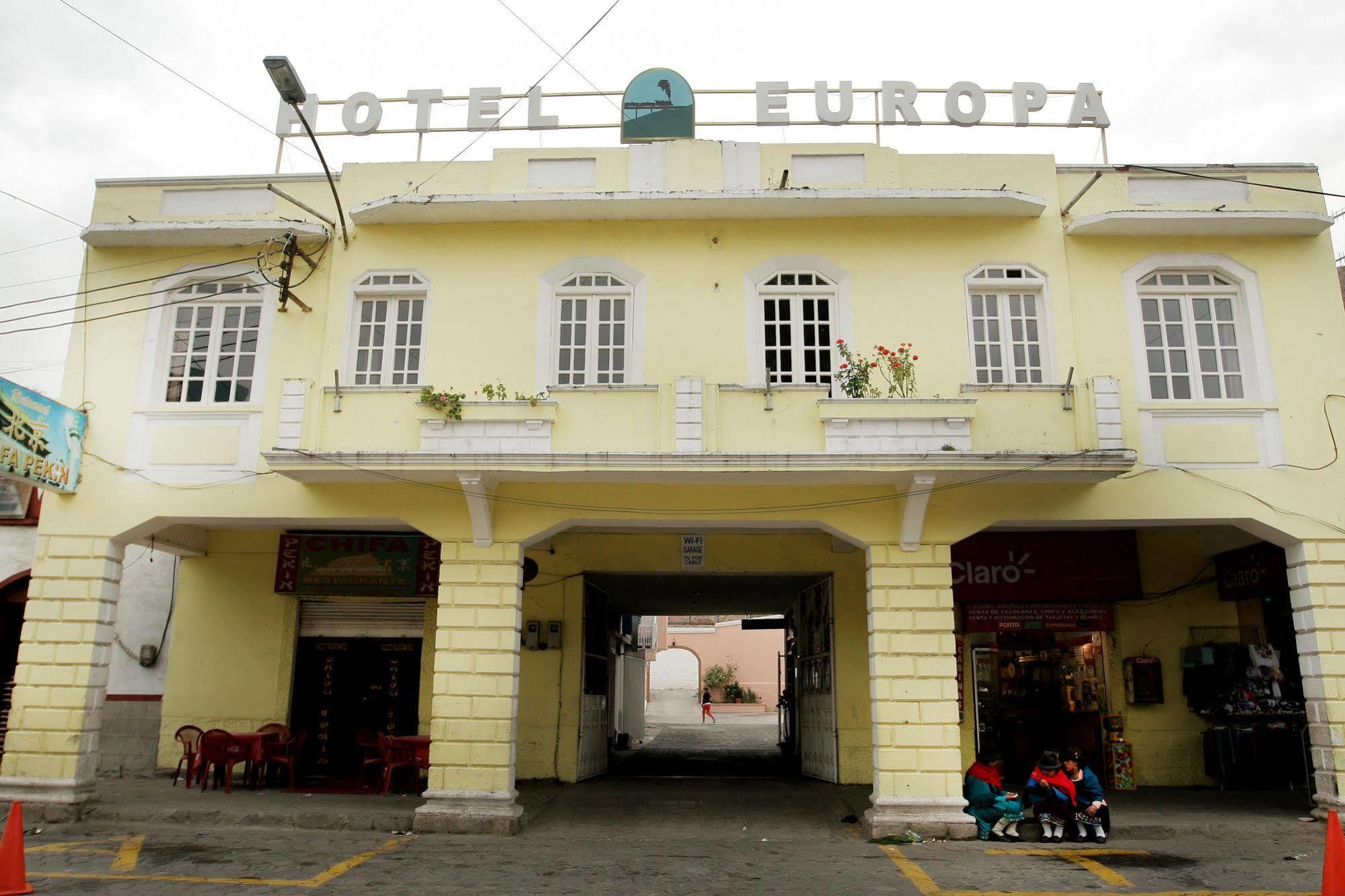 Hotel Europa Alausi Exterior photo